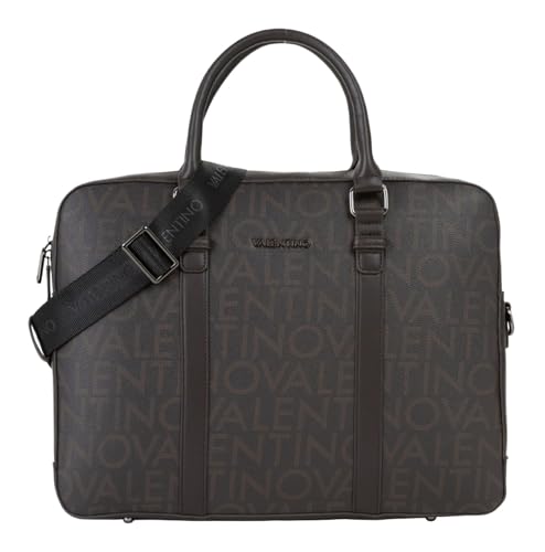 Valentino maletín bolsa de ordenador portátil con compartimento para portátil King Professional Moro/Naturale marrón oscuro