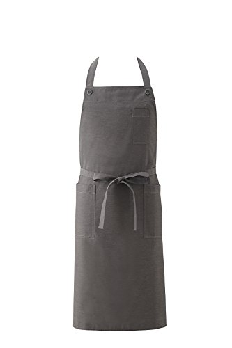 KOEI 日本製 首掛け 胸当てエプロン 丈90㎝ 撥水 制電 軽くてシワになりにくい 乾きが早い 動きやすい 男女兼用 KI750