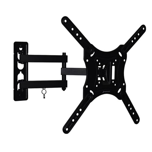 Soporte de Pared para TV, Soporte Giratorio Extensible, Soporte de Pared para TV de Movimiento Completo para TV LCD de 23 a 55 Pulgadas, Soporte de Pared para Ahorro de Espacio