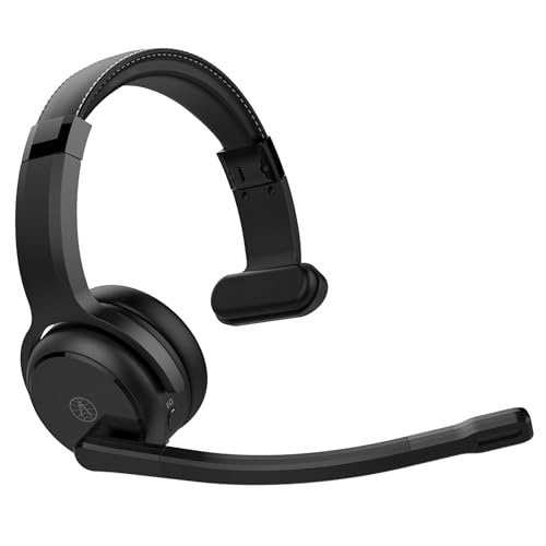 Rand McNally ClearDryve 100 Premium Wireless Headset for Clear Calls with Noise Cancellation Long Battery Life All-Day Comfort Black