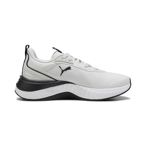 PUMA Women's SOFTRIDE SERA Cross Training Shoes Sneaker, Feather Gray Black, 5.5