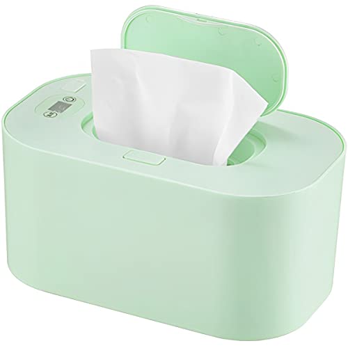 Baby Wipe Warmer, 3 Mode USB Baby Wipe Heater with Temp Control, Baby Wet Wipes Dispenser, Portable Wipe Warmer, Diaper Wipe Warmers, Smart Wet Warmer Dispenser Box for Home Car Travel Baby Nursery