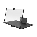 Namvo 10-Zoll-Telefonbildschirmlupe, Kleiner Projektorbildschirm, Faltbarer Handyhalter zum Lesen und Ansehen von Videos