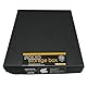 Lineco 27,9 x 35,6 cm Klapp Folio Aufbewahrungsbox, 4,4 cm, Metall Tiefer Rand Archivierung Faltschachtelkarton, Abnehmbarer Deckel, Farbe: Schwarz