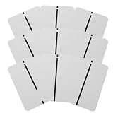 OSOLADY Aluminium Testpaneele 10 Stück Sprühkarten für Autolackierung zur Schnellen Farbabstimmung und Lackreparatur mit Farbmusterkarten für Professionelle Fahrzeuglackierung