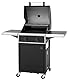 tepro Gasgrill Keansburg 2 mit 2 langlebigen Edelstahl-Brennern, emailierten Guss-Grillrosten, doppelwandigem, pulverbeschichtetem Deckel mit Thermometer, Seitenablagen, Maße ca. 128 x 63 x 114 cm