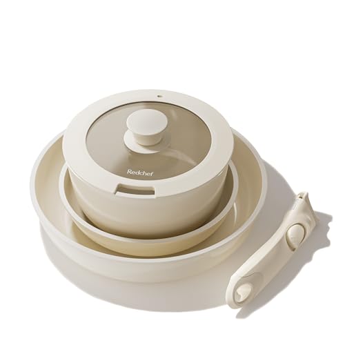 Redchef 5-Piece Ceramic Cookware Set