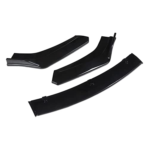 Ausla Frontspoiler-Körpersatz, 3-teilig, Schwarz, Schwarz glänzend, ABS, Front, Einschraubbar, Geeignet für Fahrzeuge mit einer Breite von 1800 mm