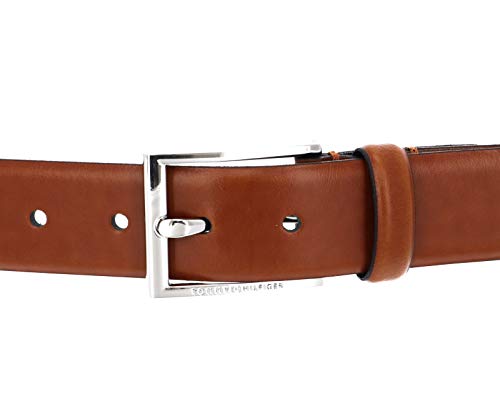 Tommy Hilfiger Herren FORMAL 3.5 Gürtel, Cognac, 80 – Ansicht 2