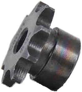 Mechanical Roller Chain Sprockets Tooth Roller Chain Sprocket,#35 Roller Chain Drive Sprocket 11 Teeth #35-11T 3/8" Pitch for #35H 06B Roller Chain Without Set Screw Holes(#35 11T)