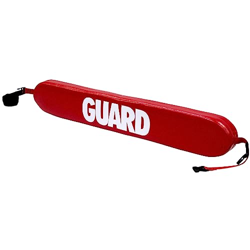 Kemp 10-202-RED 40 In. Rescue Tube Red With Guard Logo In White