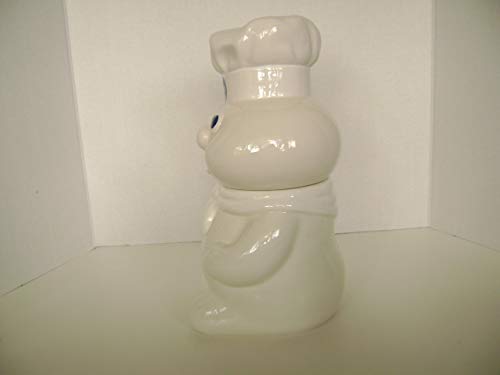 1988 Pillsbury Doughboy Ceramic Cookie Jar - 12 Inches Tall #TOP6