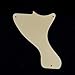 Custom LP jr Junior Style Replacement Guitar Pickguard, Single-ply Cream