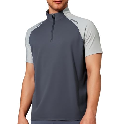 RUMAOZIA Maillot de ciclismo para hombre de manga corta para hombre, camiseta de ciclismo para hombre, camiseta de ciclismo de verano, transpirable, elástica, protección UV, secado rápido, camiseta