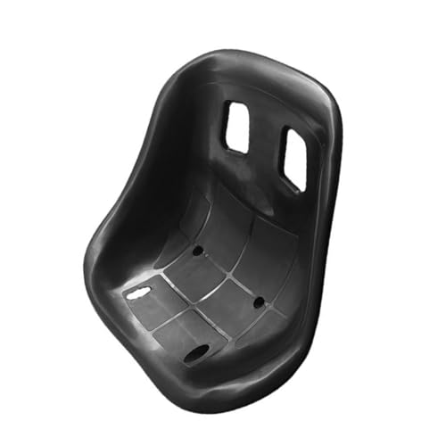 Asiento para carrito accesorios de kart recambio negro plástico