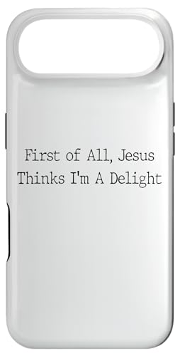 First of All Jesus Thinks I'm A Delight ���g�� ���B���e�[�W �X�}�z�P�[�X iPhone Air �p