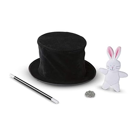 Melissa & Doug Magician’s Pop-Up Hat with Tricks