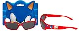 Coriex Occhiali da Sole Sonic the Hedgehog per Bambini, UV 400 telaio rosso