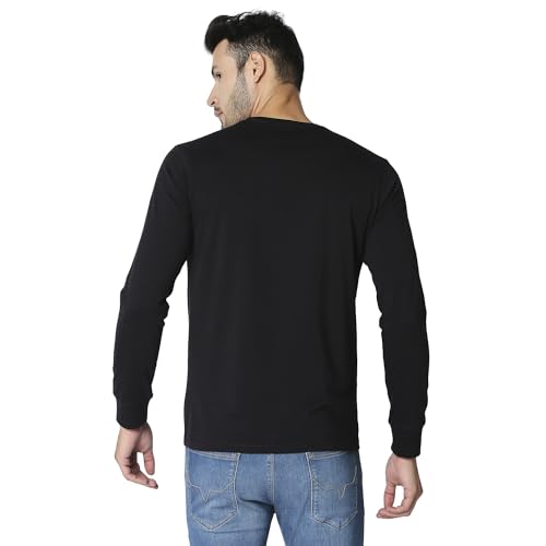 Image of Pepe Jeans Men's Cotton Fitted Crew Neck Printed T-Shirt