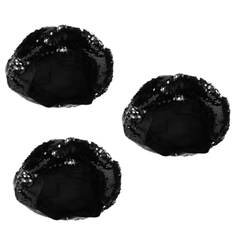 Chapeau béret vintage femme à sequins VALICLUD élégant pour l'automne hiver