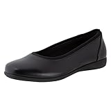 Comfort Plus Women's Black Blissful Comfort Flat 8 Wide by Payless