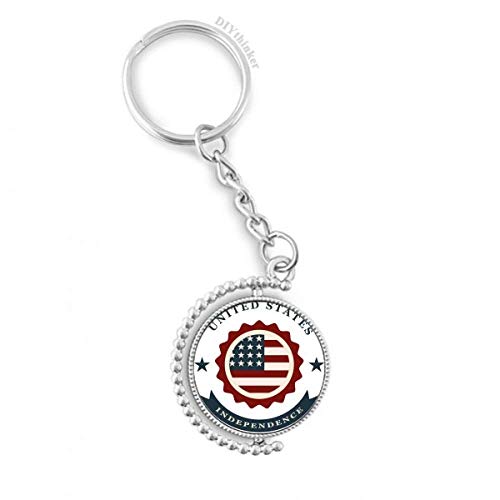 Porte-clés rotatif USA pour ne plus perdre vos clés dans votre sac