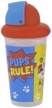 Miniatura 4 de Nickelodeon Paw Patrol FD51250 - Vasos con popote desplegable de 10 onzas, paquete de 2, sin BPA, FD51250