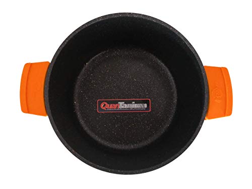 WECOOK-EcoChef-Titanio-Bateria-Cocina-Induccion-8-Piezas-Aluminio-Fundido-4-Ollas-Antiadherente-QuanTanium-Piedra-sin-PFOA-Set-Cazuelas-Tapas-Cristal-Asas-Silicona-Vitroceramica-Gas-CHEF4B