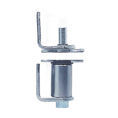 Black Friday - 60% OFF Bommer 7512-603 Louver Door Gravity Pivot-Non Hold Open-Steel Base-Zinc Plated