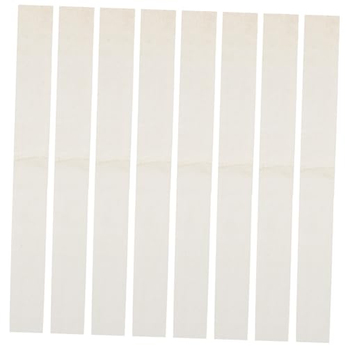 Holibanna 8 Sheets Durable Flute Diaphragms Natural Reed Membranes for Practical Flute Accessories Lightweight and Portable for Musicians and Students
