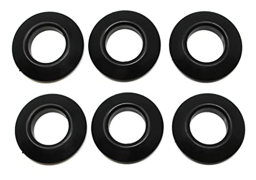 JSP Manufacturing Kayak Drip Rings Universal fit for Kayak and Canoe Paddles Multi-Pack (6)