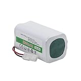 WYTRVC Akku 14,8 V 2600 MAh, Kompatibel Mit Rowenta Tefal Explorer Serie 20 40 60, Lithium-Batterie for Roboter RS-RT900866 CMICR18650F5-4S1P RR6875WH/NS0(3200mah)