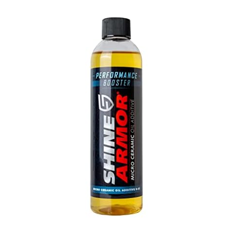 Engine Oil Additive Performance Booster - American Made Engine Oil Treatment for Wear and Tear Protection - Protect Gas and Diesel Engines with Friction and Stiction Eliminator Nanoparticles Cover