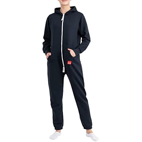 Basisstoff Jumpi Damen Jumpsuit Overall Onesie Einteiler Navy Gr. M Cover