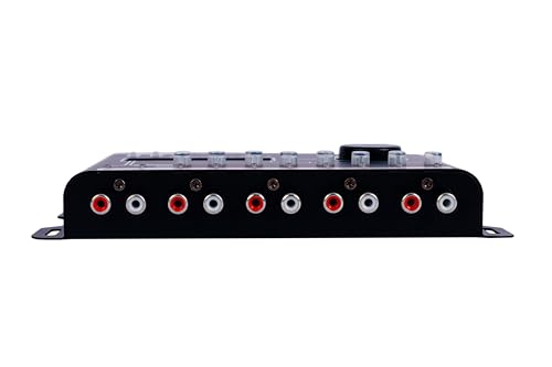 SSP 2.8 Digital Signal Processor & Equalizer – 15-Band Graphic EQ, 2 Input/8 Output, 12 Presets, Built-in Crossover for Car Audio Enhancement - Thumbnail 5