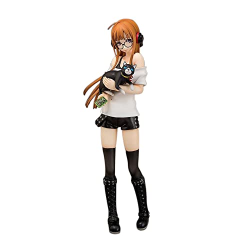 Vkeizbi Be Applicable To Persona 5: Futaba Sakura 1:7 Scale Pvc Figure 8.2Inch Computer Desktop Decoration #TOP2