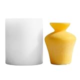 Vasenformen – Formen für Vasenornamente | Harzformen, 3D-Flagon-Form, Silikonform, minimalistische Kerze für die Seifenherstellung, kreative Form für DIY-Aromatherapie-Kerzen-Gips-Ornamente