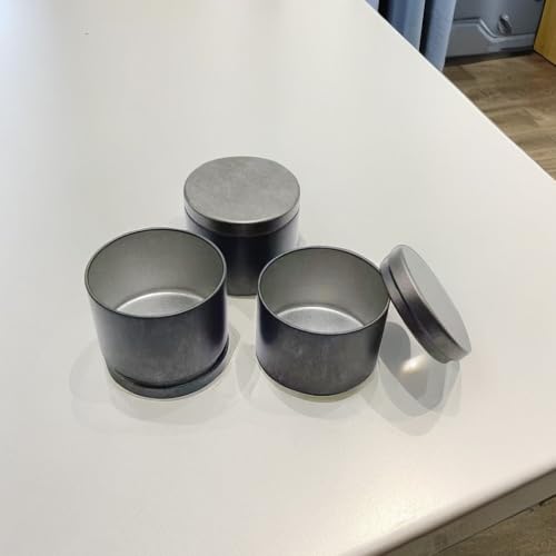 Recipientes para hacer velas Xinglongs, pack de 12 latas de 8 onzas a granel 3