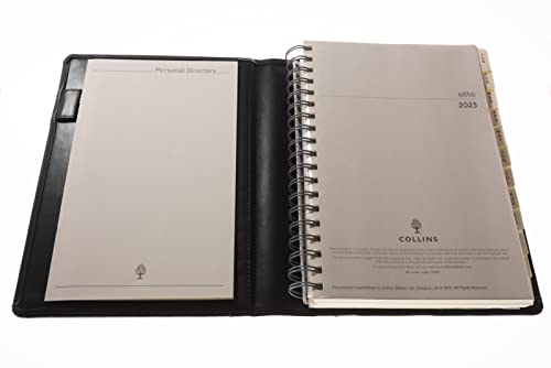 Collins Elite Executive Day a Page with Appointments 2023 Diary, Black (1100V.99-23), Complete Business Planner - Image 2