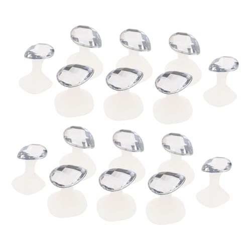 VANZACK Toe Separator for Manicure Pedicure 16pcs Nail Toe Separators Comfortable Design Spreader for Feet