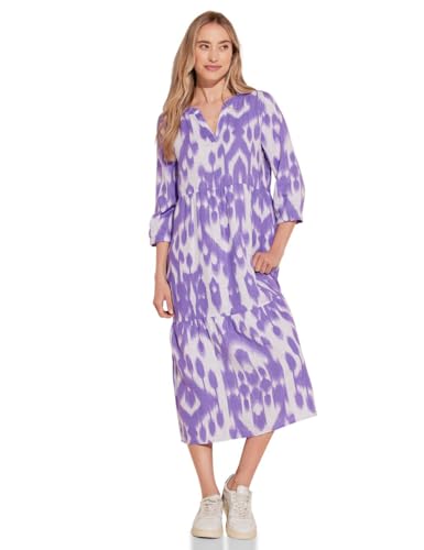 Street One Tunika Kleid mit Print Damen, Smell Of Lavender, 36
