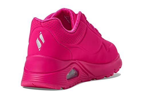 Image of Skechers Girl Uno Gen1 Shimmer Away Lace Up Shoe