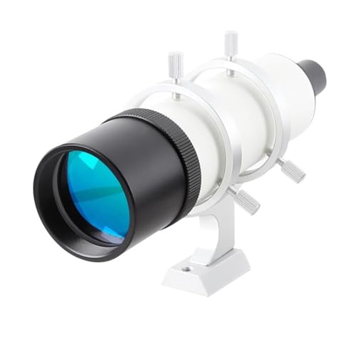 Buscador 9x50 telescopio astronómico accesorios finderscope con retícula y soporte plata