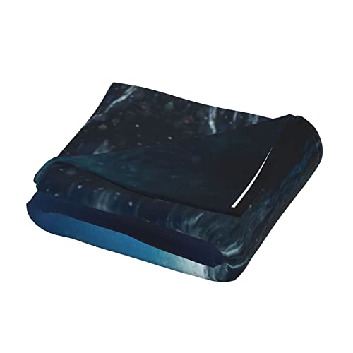 Couverture flanelle canapé lit voyage douce motif éléphant