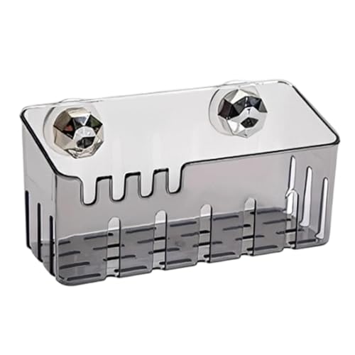 Soporte de esponja para fregadero de cocina – Organizador de cesta de fregaderos con , estante de esponja de cocina, soporte para cepillo de platos de drenaje, almacenamiento compacto a prueba