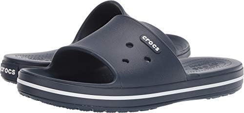 Crocs Unisex Crocband III Slide UNA, Color: Melon/Ice Blue, Size: 36/37 EU
