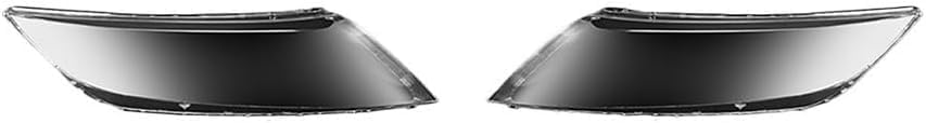Head light Lens Car Head lamp Compatible Compatible for Kia K5 Optima 2014 2015 Replacement Auto Shell Cover(A Pair)