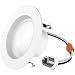 11Watt 4-inch ENERGY STAR UL-listed Dimmable LED Downlight Retrofit Recessed Lighting Fixture - 3000K Warm White LED Ceiling Light --650LM, CRI 90