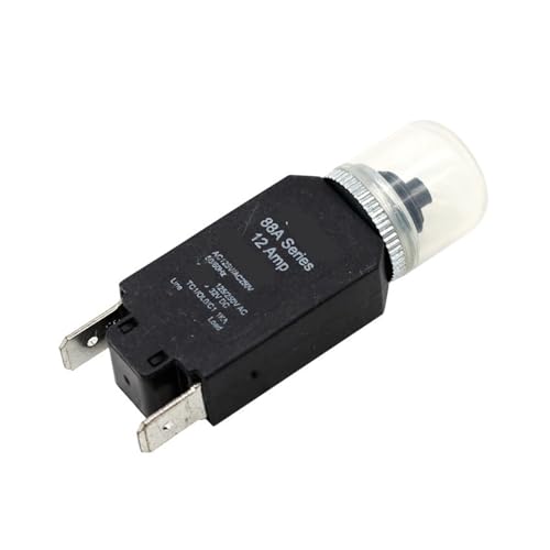 Interruptores circuito 3A a 16A con protección contra sobrecarga térmica de 5A en pack 5