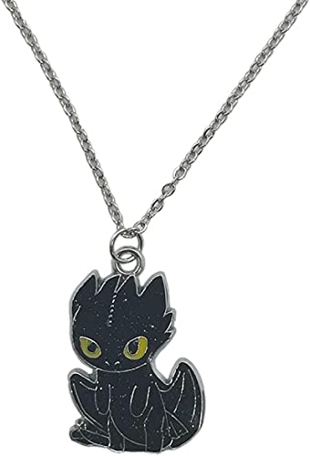TCB Creations Cartoon King of Dragons Character Charm Pendant Necklace